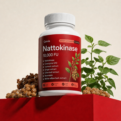 Nattokinase Softgels - 10,000 FU of Pure Circulation Support in Every Serving