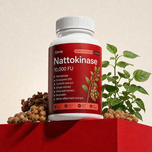 Nattokinase Softgels - 10,000 FU of Pure Circulation Support in Every Serving