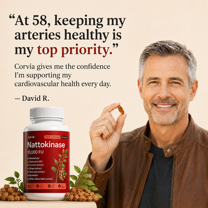 Nattokinase Softgels - 10,000 FU of Pure Circulation Support in Every Serving